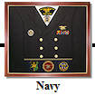 Navy Display Cases