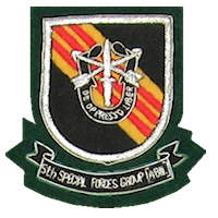 Army Special Forces Embroidered Crest